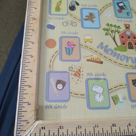 Display children's school pictures with this beautiful Memory Lane School frame - Picture 5 of 12